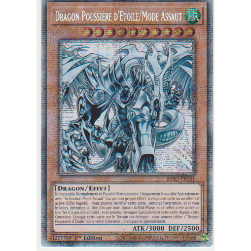 BPRO  Dragon Poussière d'Étoile/Mode Assaut (Starlight Rare)