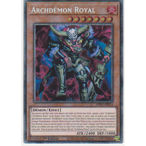 BPRO  Archdémon Royal (V.2 - Starlight Rare)