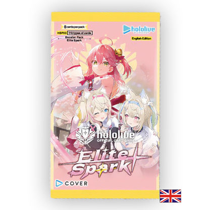 hololive Official Card Game - Boîte de 12 Boosters - hBP03e Elite Spark (Anglais)