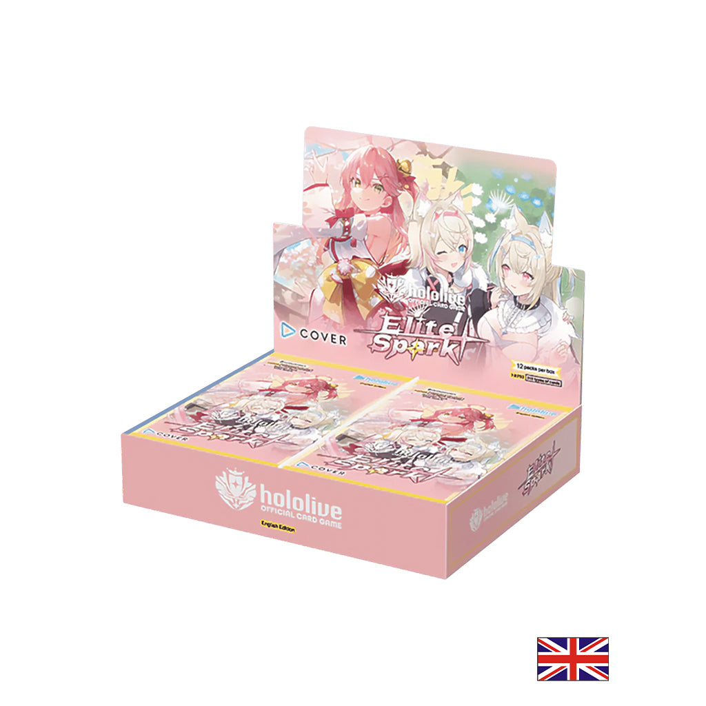 hololive Official Card Game - Boîte de 12 Boosters - hBP03e Elite Spark (Anglais)