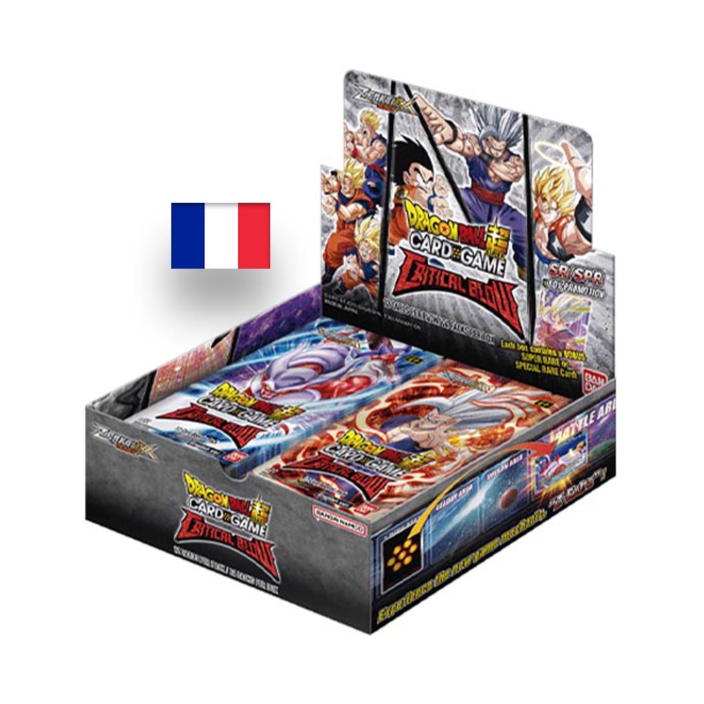 Boite de 24 Boosters ZS 5 Critical Blow - Dragon Ball Super Card Game B22 FR