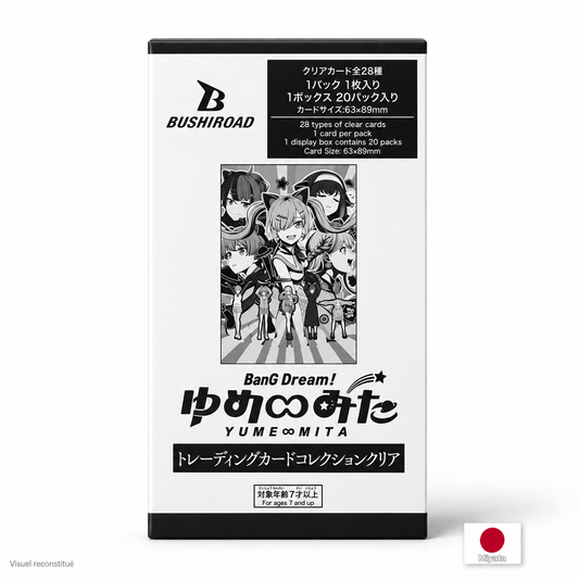 Bushiroad TCC - Boîte de 20 Boosters - BanG Dream! Yume∞Mita JP (Précommande Arrivage Prévu le 5 Novembre)