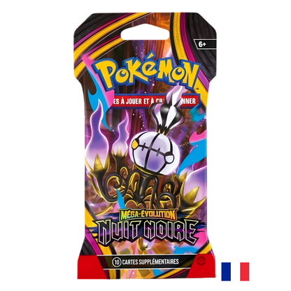 Pokémon - Booster SOUS BLISTERS - ME05 Nuit Noire FR