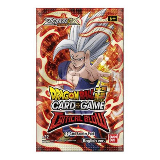 Booster ZS 5 Critical Blow - Dragon Ball Super Card Game B22 (Anglais)