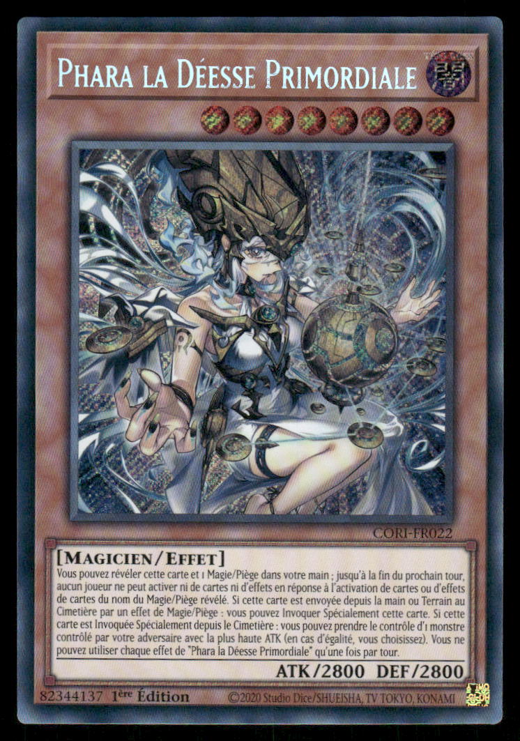 CORI-FR022  Phara la Déesse Primordiale - French (NM)(V.1 - Secret Rare)