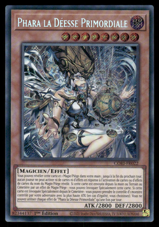 CORI-FR022  Phara la Déesse Primordiale - French (NM)(V.1 - Secret Rare)