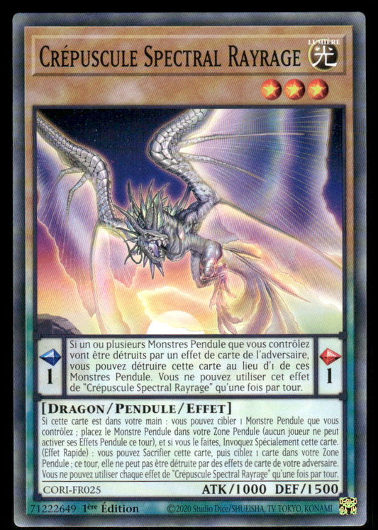 CORI-FR025  Crépuscule Spectral Rayrage - French (NM)