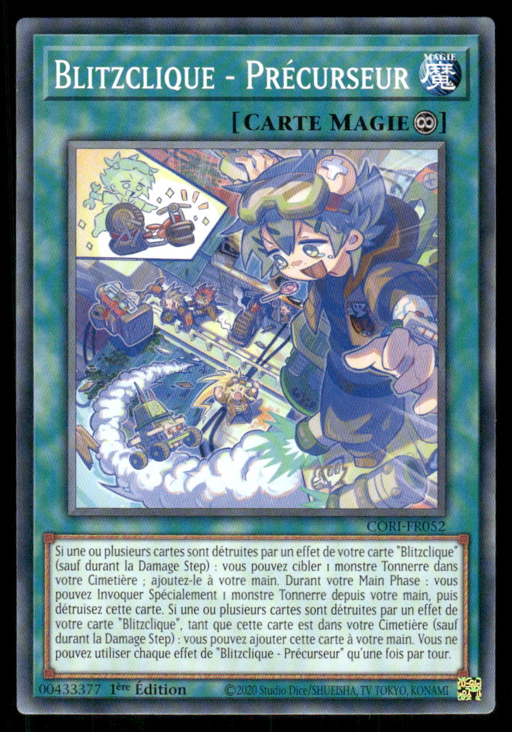 CORI-FR052  Blitzclique - Précurseur - French (NM)