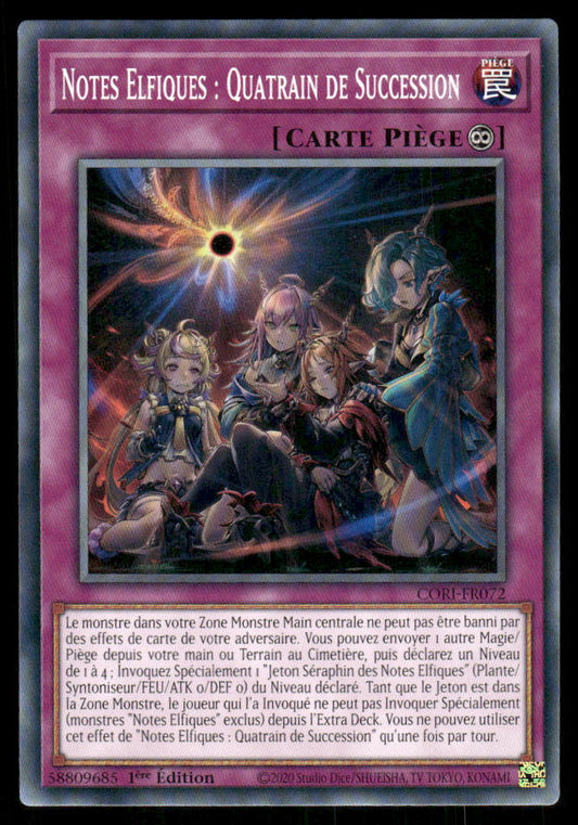 CORI-FR072  Notes Elfiques : Quatrain de Succession - French (NM)