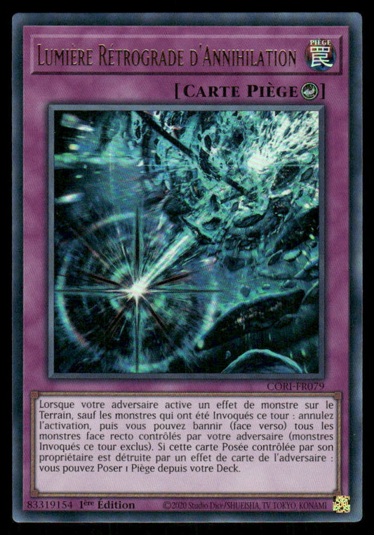 CORI-FR079  Lumière Rétrograde d'Annihilation - French (NM)