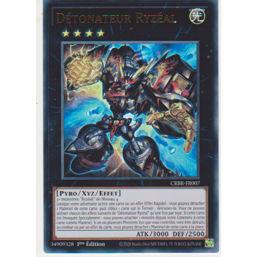 CRBR  Détonateur Ryzéal (V.1 - Ultra Rare)