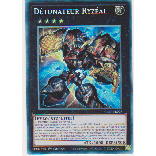 CRBR  Détonateur Ryzéal (V.2 - Collectors Rare)