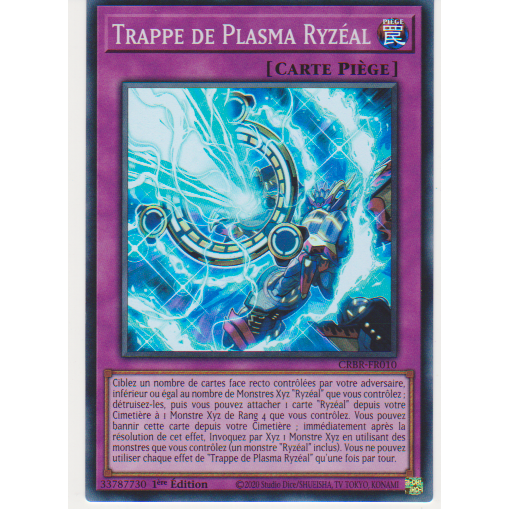 CRBR  Trappe de Plasma Ryzéal (V.2 - Super Rare)