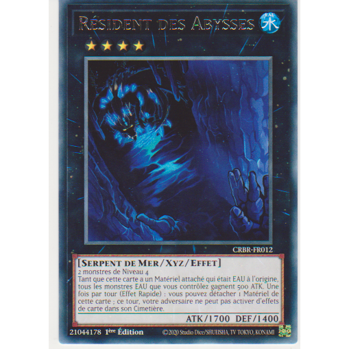 CRBR  Résident des Abysses