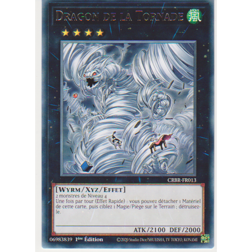 CRBR  Dragon de la Tornade (V.1 - Rare)