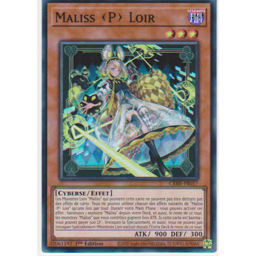 CRBR  Maliss <P>Loir (V.1 - Super Rare)