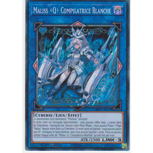 CRBR  Maliss <Q> Compilatrice Blanche (V.1 - Super Rare)