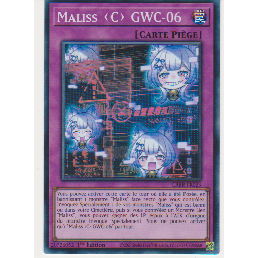 CRBR  Maliss <C> GWC-06 (V.2 - Super Rare)