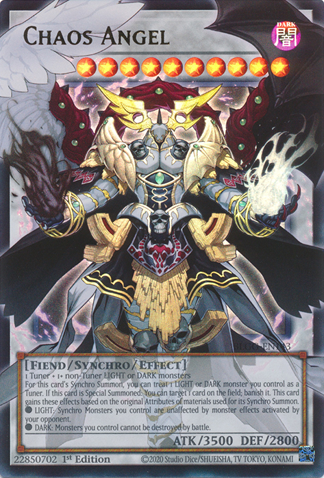 BLGG-FR143  Ange du Chaos - French (NM)(V.1 - Ultra Rare)