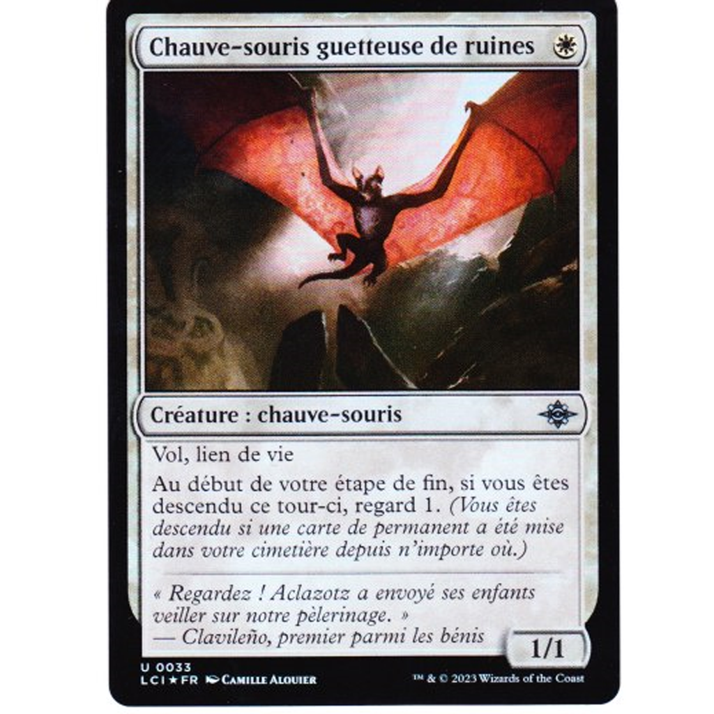 LCI Chauve-souris guetteuse de ruines *FOIL*