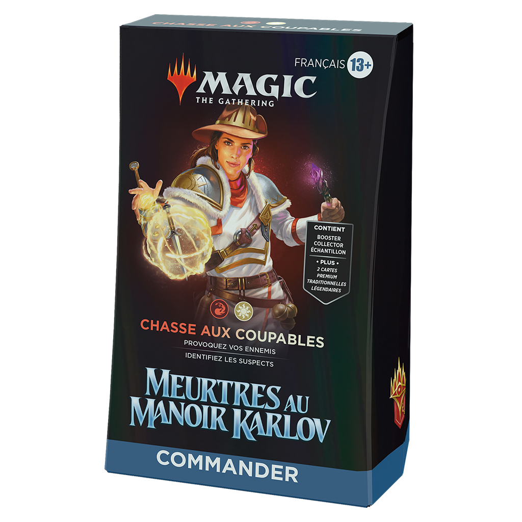 Deck Commander Chasse aux coupables - Meurtres au Manoir Karlov