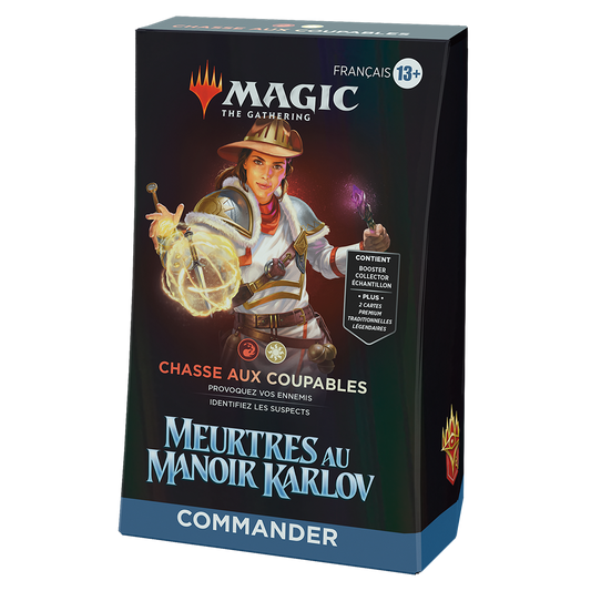 Deck Commander Chasse aux coupables - Meurtres au Manoir Karlov