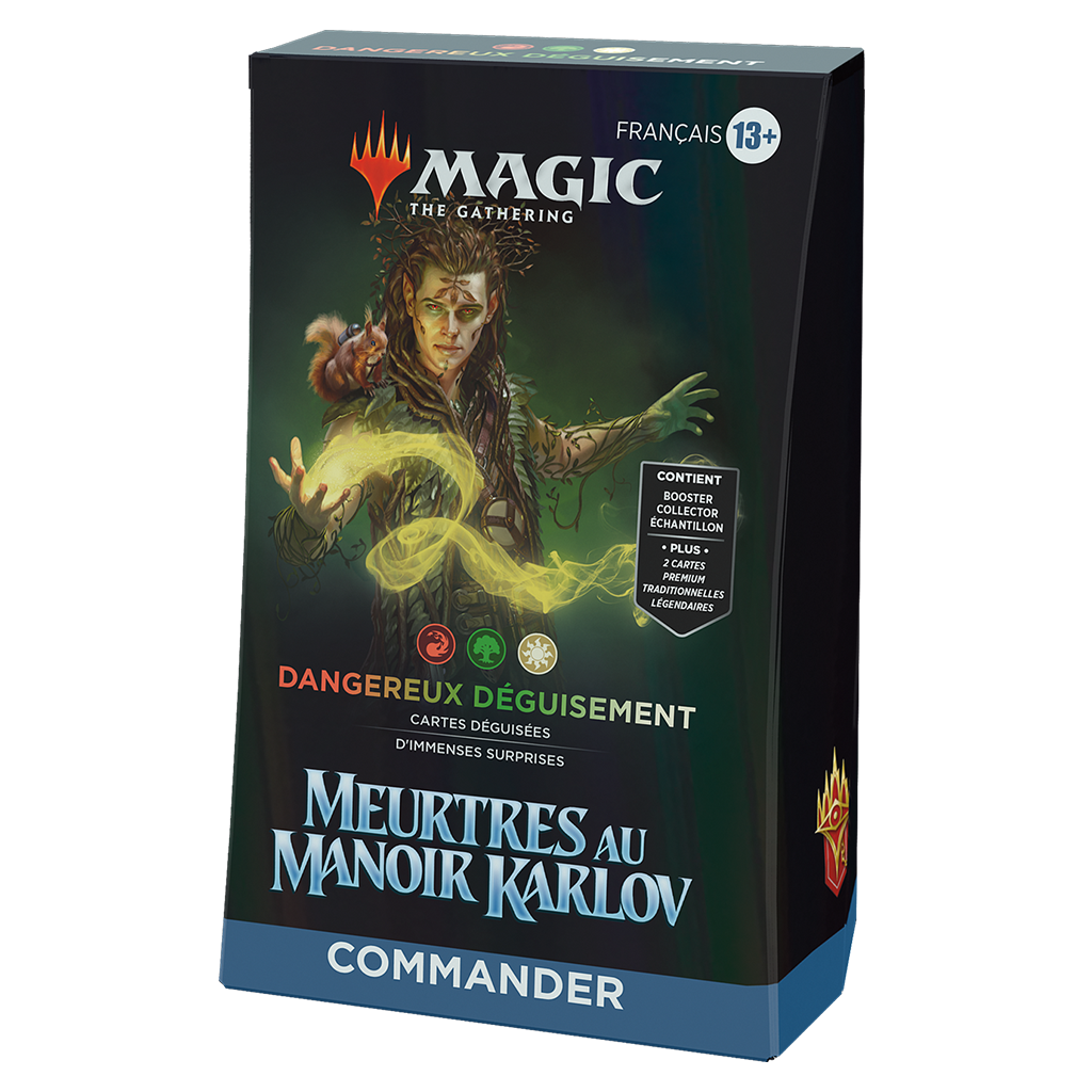 Deck Commander Dangereux Déguisement - Meurtres au Manoir Karlov