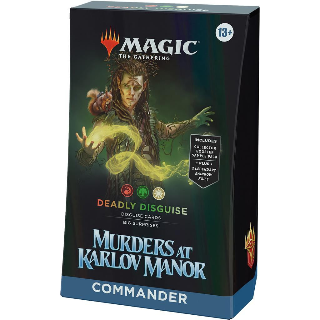 Deck Commander Deadly Disguise - Meurtres au Manoir Karlov (Anglais)