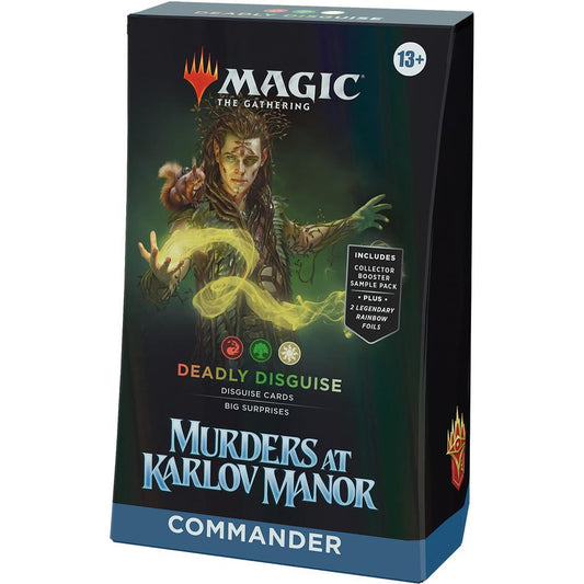 Deck Commander Deadly Disguise - Meurtres au Manoir Karlov (Anglais)