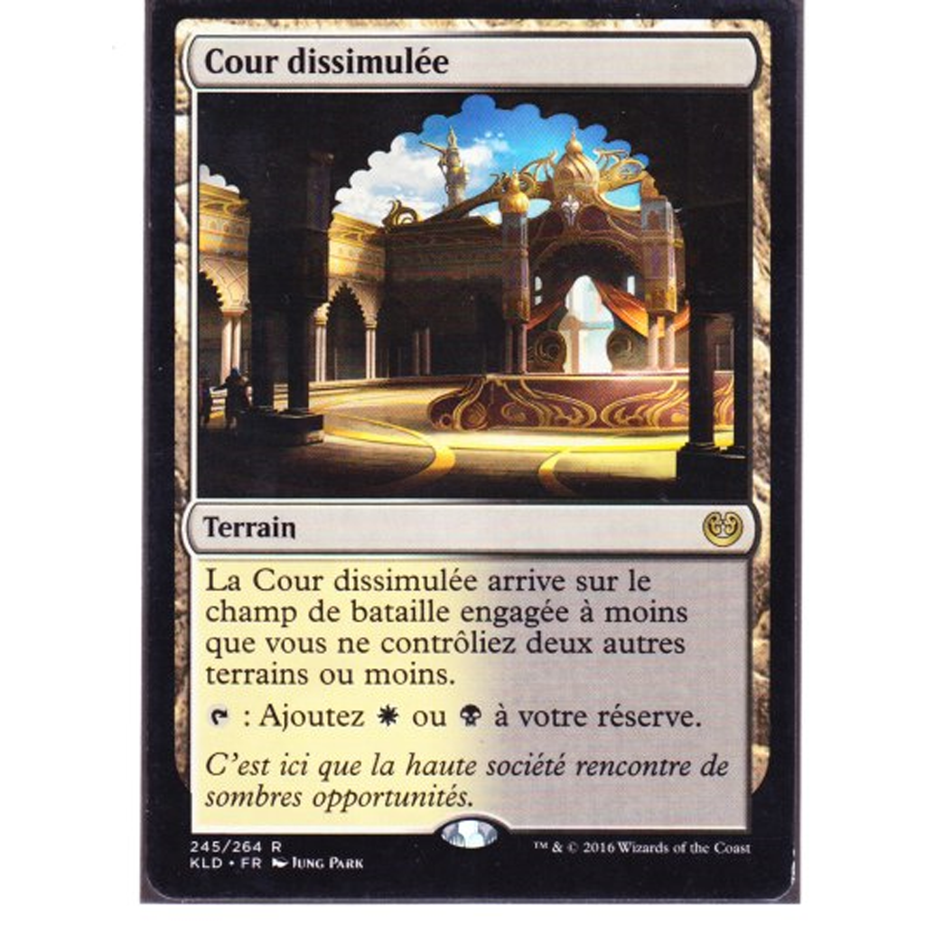 KLD Cour dissimulée