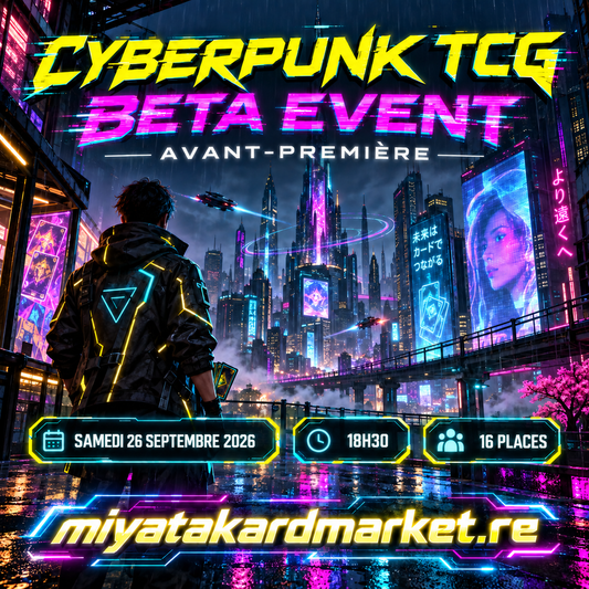 Avant-Première BETA EVENT Welcome To Night City - Cyberpunk TCG - 26 Septembre 18h30