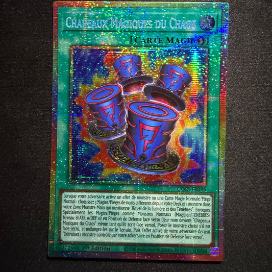 CORI-FR046  Chapeaux Magiques du Chaos - French (NM)(V.2 - Starlight Rare)
