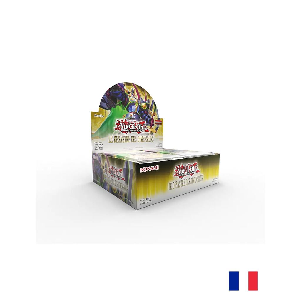 Boite de 24 Boosters - Le Désastre des Dimensions - Yu-Gi-Oh!