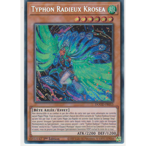 DOOD  Typhon Radieux Krosea (V.1 - Secret Rare)