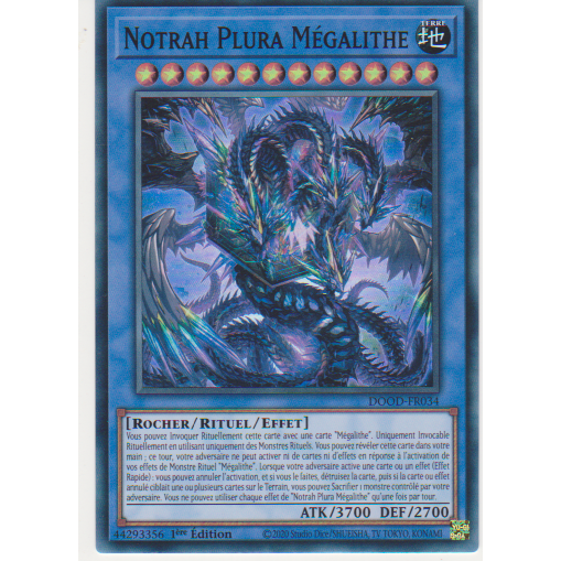 DOOD  Notrah Plura Mégalithe