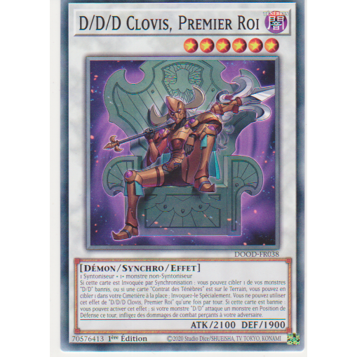 DOOD  D/D/D Clovis, Premier Roi