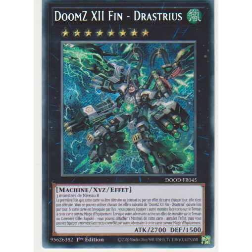 DOOD  DoomZ XII Fin - Drastrius (V.1 - Secret Rare)