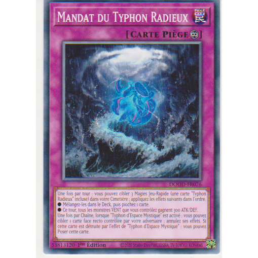 DOOD  Mandat du Typhon Radieux