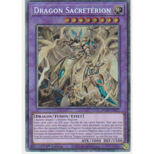 DUAD  Dragon Sacretérion (V.2 Starlight Rare)