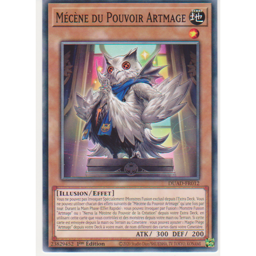 DUAD  Mécène du Pouvoir Artmage