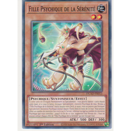 DUAD  Fille Psychique de la Sérénité