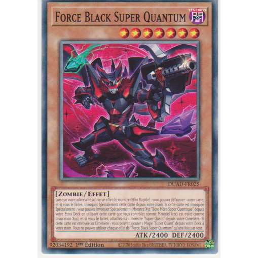 DUAD  Force Black Super Quantum