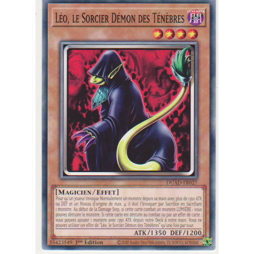 DUAD  Léo, le Sorcier Démon des Ténèbres