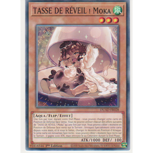DUAD  TASSE DE RÉVEIL ! Moka