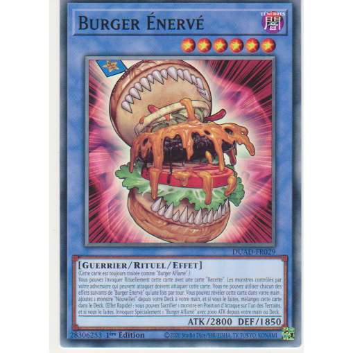 DUAD  Burger Énervé