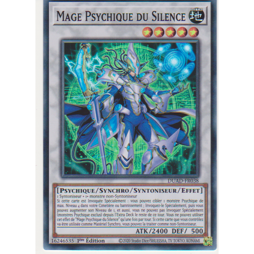 DUAD  Mage Psychique du Silence