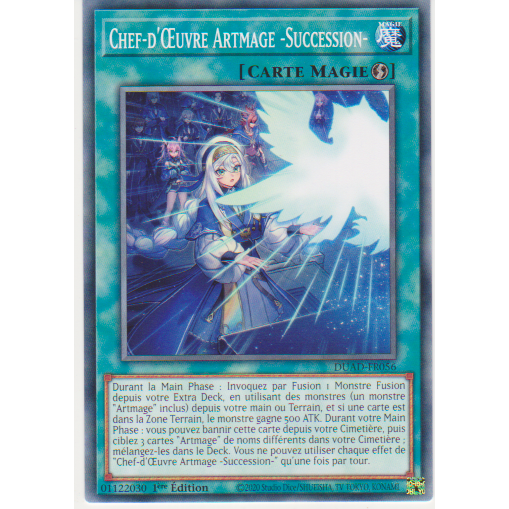 DUAD  Chef-d'Œuvre Artmage -Succession-