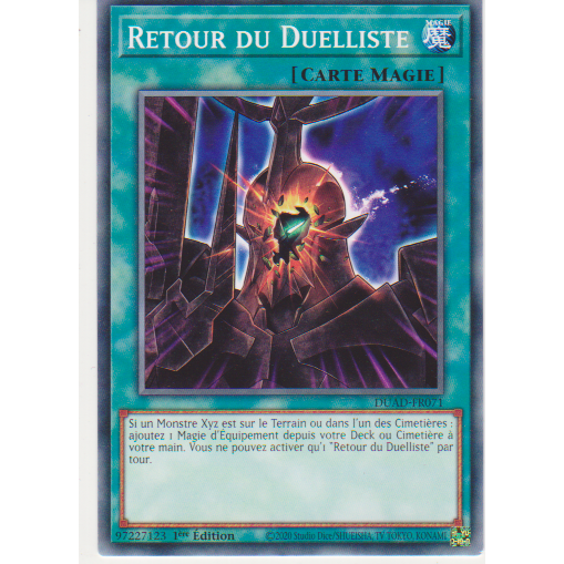 DUAD  Retour du Duelliste