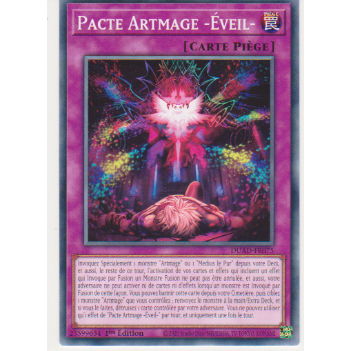 DUAD  Pacte Artmage -Éveil-