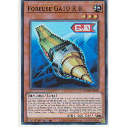 DUAD  Foreuse Ga10 R.B.